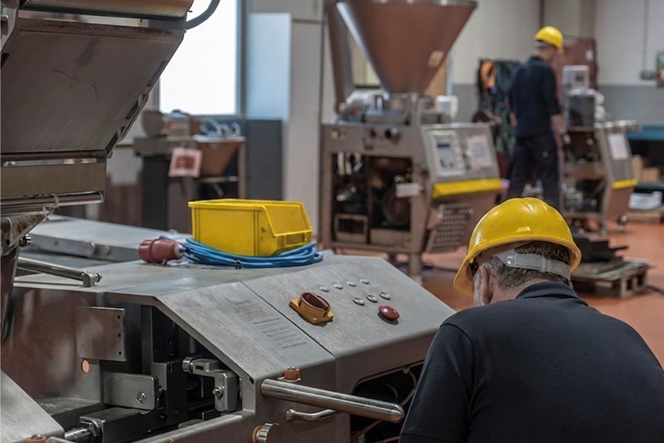 Mantenimiento de embutidoras industriales